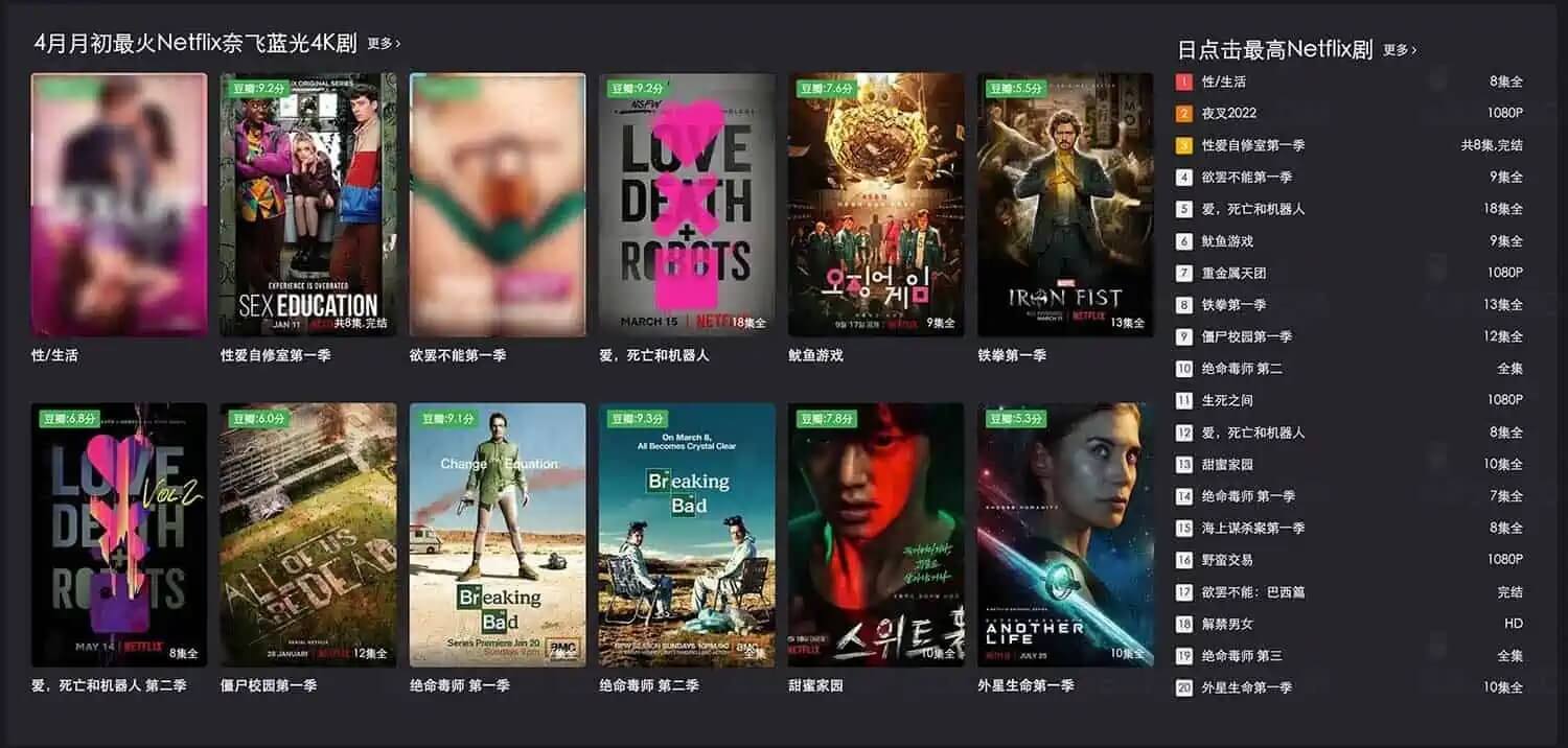 555电影网 跨平台追剧神器 全球热门影视Netflix 4K免费看插图1 555电影网 跨平台追剧神器 全球热门影视Netflix 4K免费看插图1